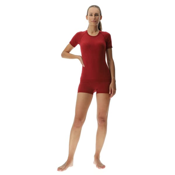 Uyn Motyon 2.0 Kortærmet Baselayer Rød S / M Kvinde
