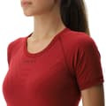 Miniatyrbillede 5 af 8: Uyn Motyon 2.0 Kortærmet Baselayer Rød S / M Kvinde