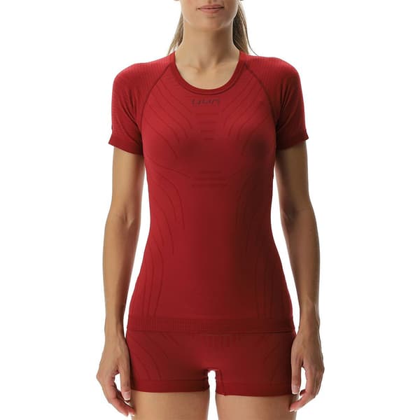 Uyn Motyon 2.0 Kortærmet Baselayer Rød S / M Kvinde
