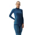 Miniatyrbild 3 av 8: Uyn Evolutyon Turtle Neck Långärmad Baslager Blå S / M Kvinna
