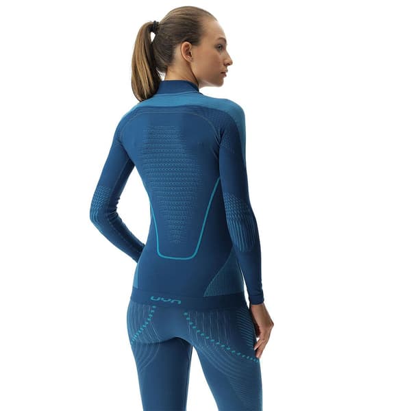 Uyn Evolutyon Turtle Neck Långärmad Baslager Blå S / M Kvinna