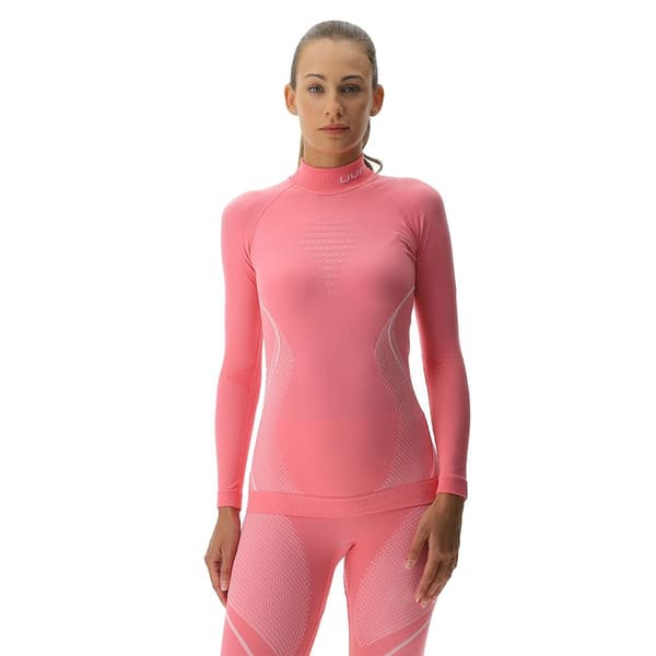 Uyn Evolutyon Turtle Neck Langærmet Baselayer Rosa S / M Kvinde