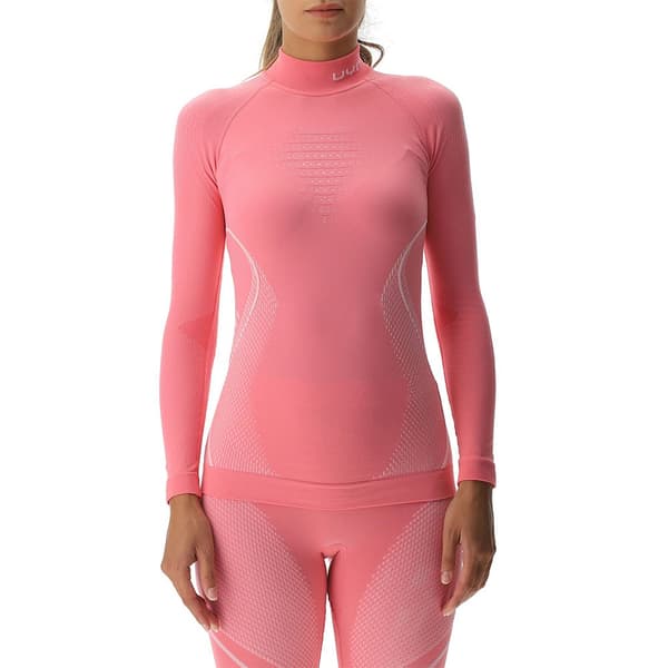 Uyn Evolutyon Turtle Neck Langærmet Baselayer Rosa L / XL Kvinde