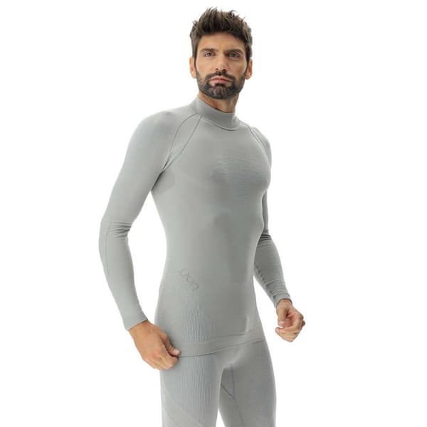 Uyn Evolutyon Turtle Neck Langærmet Baselayer Grå 2XL Mand