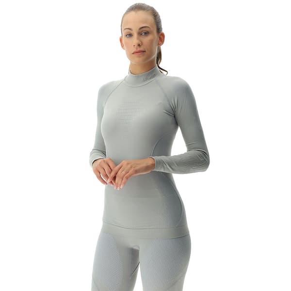 Uyn Evolutyon Turtle Neck Långärmad Baslager Grå S / M Kvinna