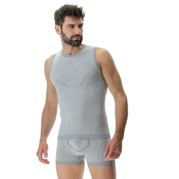 Uyn Motyon 2.0 Ærmeløs Baselayer Grå L / XL Mand