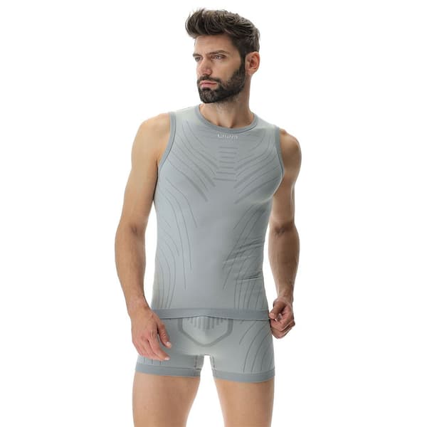 Uyn Motyon 2.0 Ærmeløs Baselayer Grå L / XL Mand