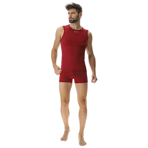 Uyn Motyon 2.0 Ærmeløs Baselayer Rød 2XL Mand
