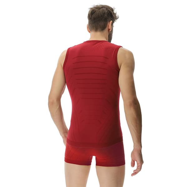 Uyn Motyon 2.0 Ærmeløs Baselayer Rød 2XL Mand