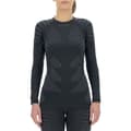 Miniatyrbillede 1 af 8: Uyn Resilyon Round Necek Langærmet Baselayer Sort XS Kvinde