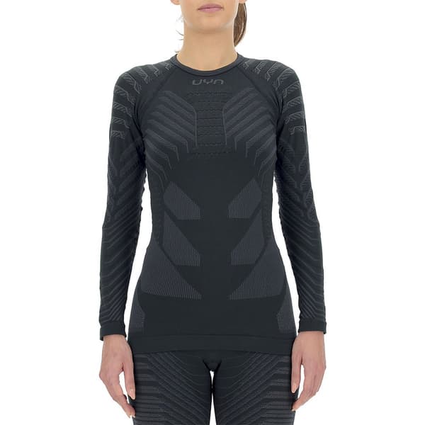 Uyn Resilyon Round Necek Langærmet Baselayer Sort XS Kvinde