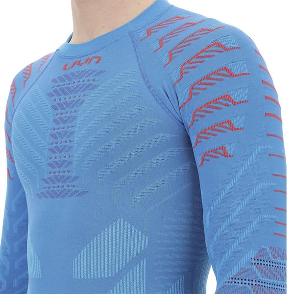 Uyn Resilyon Langærmet Baselayer Blå S / M Mand