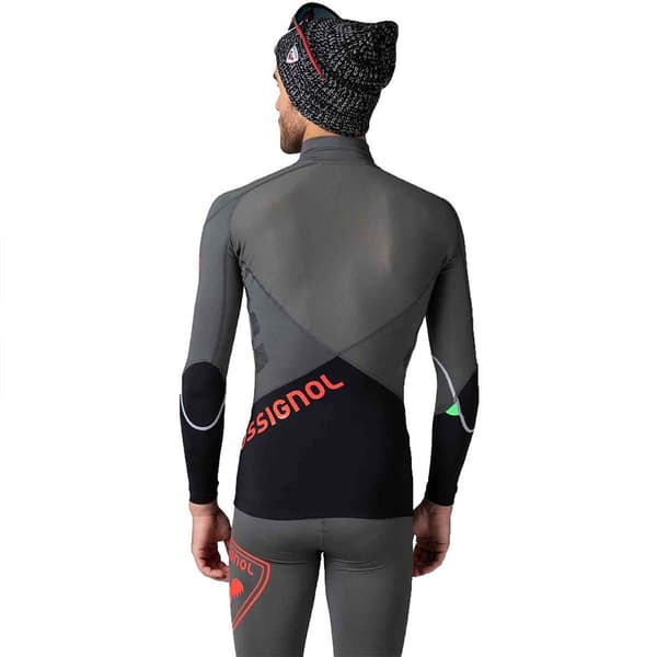 Rossignol Infini Compression Race Långärmad Baslager Grå M Man