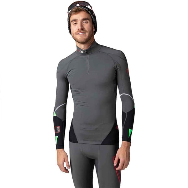 Rossignol Infini Compression Race Långärmad Baslager Grå M Man
