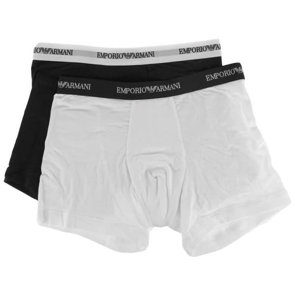 Emporio Armani 111268 Cc717 Boxers Hvid,Blå S Mand