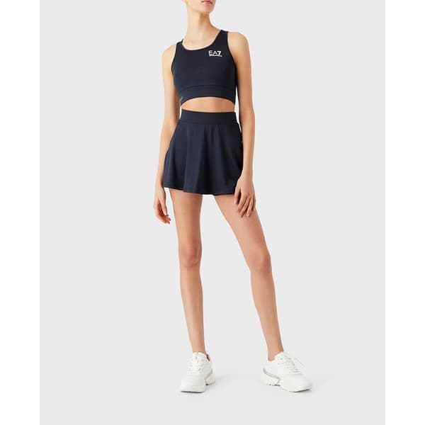 Ea7 Emporio Armani 8nth55 Sport-bh Med Medium Stöd Svart L Kvinna