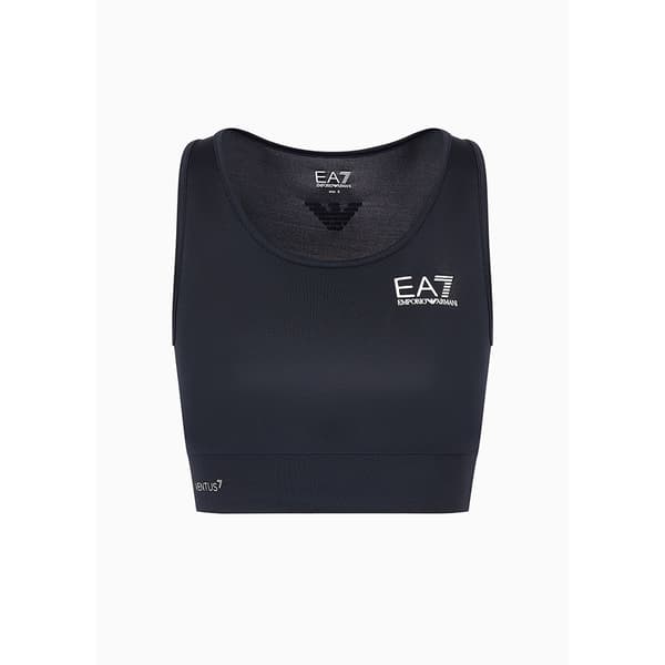 Ea7 Emporio Armani 8nth55 Sport-bh Med Medium Stöd Svart L Kvinna