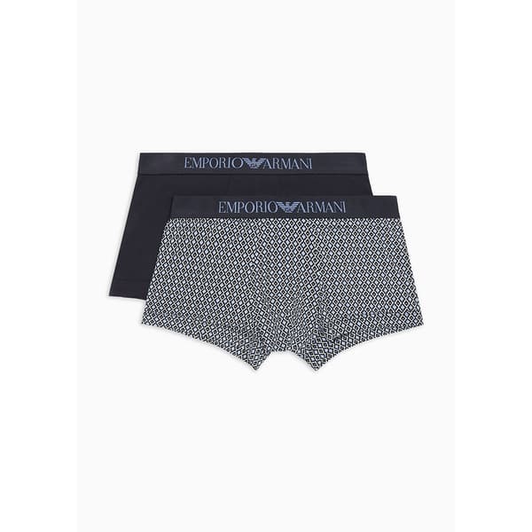 Emporio Armani 111210-4f504 Boxers 2 Enheder Blå M Mand