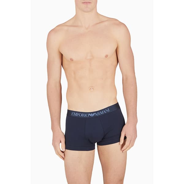Emporio Armani 111210-4f504 Boxers 2 Enheder Blå M Mand