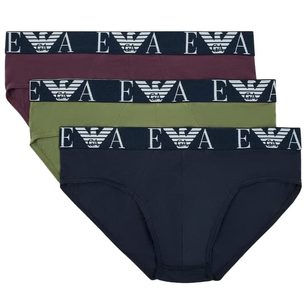 Emporio Armani 111734-4f715 Boxers 3 Enheter Flerfärgad S Man