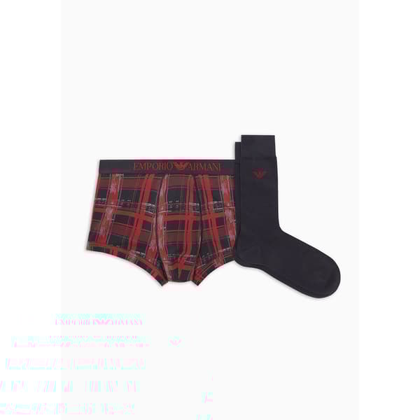 Emporio Armani 112007-4f514 Boxers Röd,Blå L Man