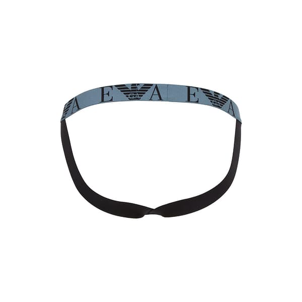 Emporio Armani 111932_4f715 Tanga Sort,Grå XL Mand