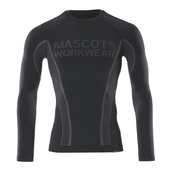Mascot Crossover 50561 Langærmet Baselayer Sort XL Mand