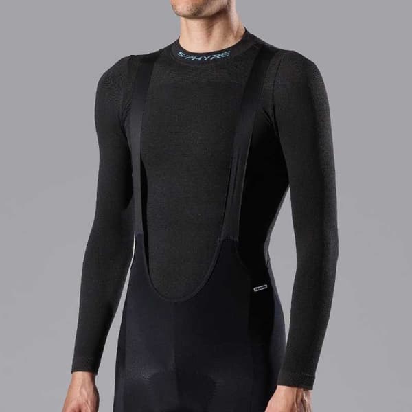 Shimano S-phyre Langærmet Baselayer Sort L-XL Mand