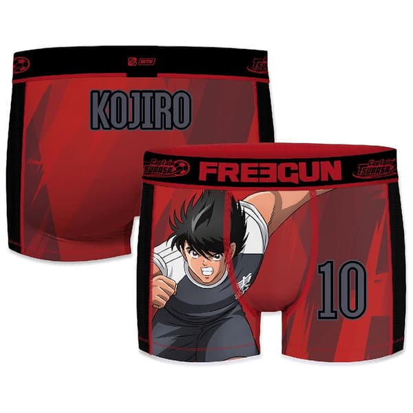 Freegun Captian Tsubasa Model Oliver Atom / Tsubasa Ozora & Kojio Hyuga / Mark Lender Pk2215 Boxers 4 Enheter Blå S Man