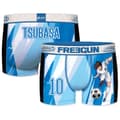 Miniatyrbild 2 av 5: Freegun Captian Tsubasa Model Oliver Atom / Tsubasa Ozora & Kojio Hyuga / Mark Lender Pk2215 Boxers 4 Enheter Blå S Man