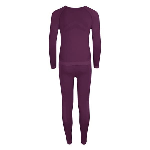Trollkids Hemsedal Baslager Set Lila 110 cm Pojke