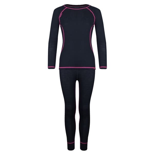Trollkids Merino Baslager Set Svart 104 cm Pojke