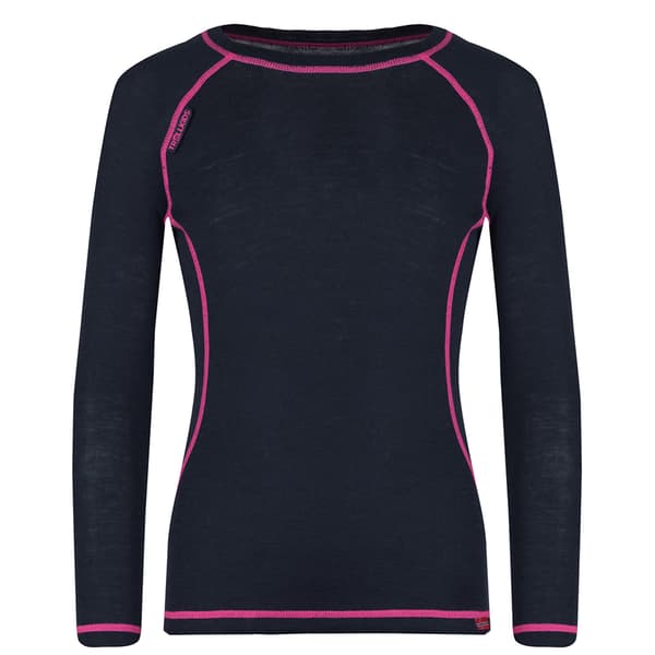 Trollkids Merino Basislagssæt Sort 152 cm Dreng