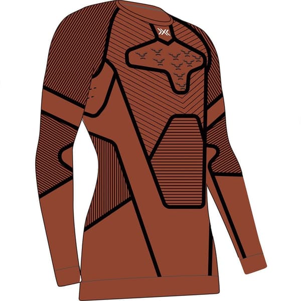 X-bionic Symbio Merino Langærmet Baselayer Brun M Mand