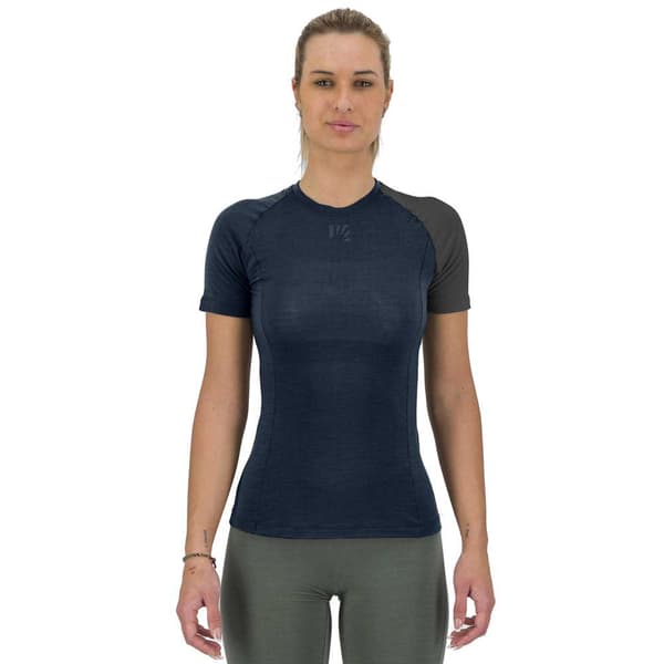 Karpos Dinamico Merino 130 Kortærmet Baselayer Blå S Kvinde
