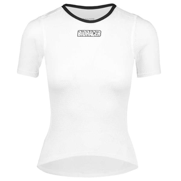 Bioracer Breeze Kortærmet Baselayer Hvid M Kvinde