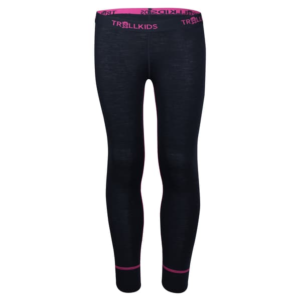 Trollkids Merino Baslager Set Svart 116 cm Pojke