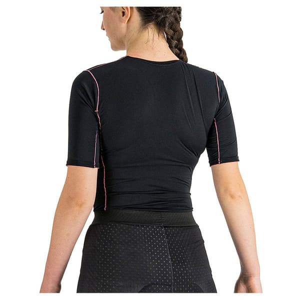 Sportful Midweight Kortærmet Baselayer Sort L Kvinde