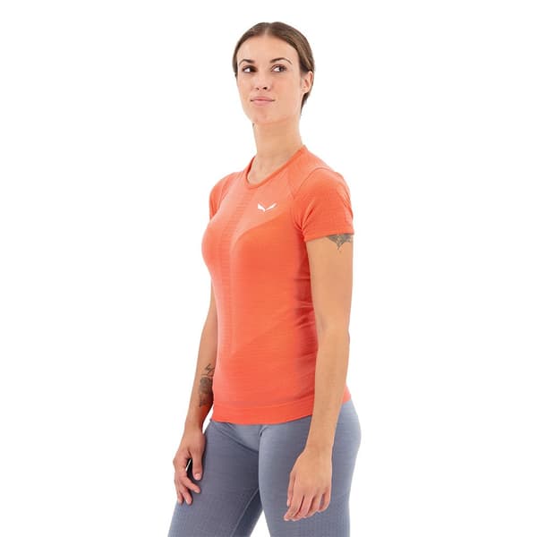 Salewa Zebru Responsive Kortärmad Baslager Rosa XL Kvinna