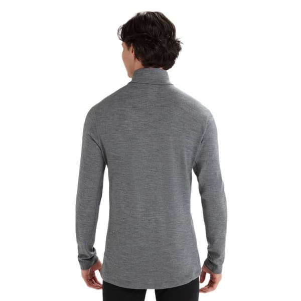 Icebreaker Merino 260 Tech Langærmet Baselayer Grå S Mand