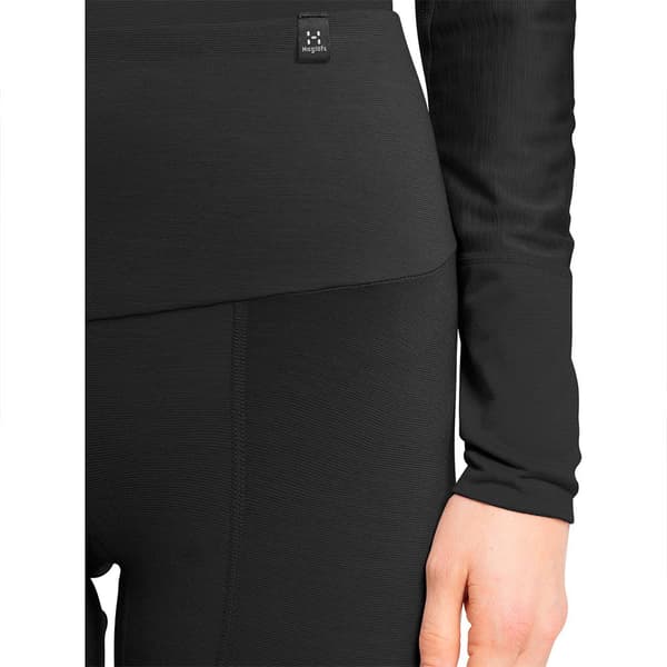 Haglofs Natural Blend Tech Pohjakerroksen Housut Musta XS Nainen
