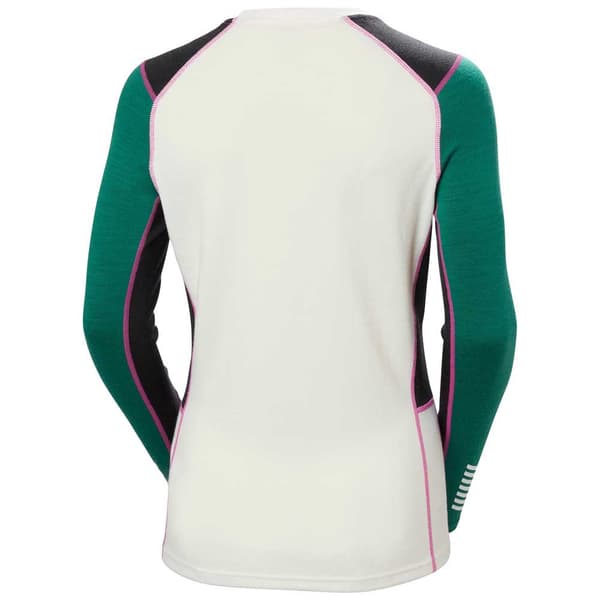 Helly Hansen Lifa Merino Midweight Långärmad Baslager Vit XL Kvinna