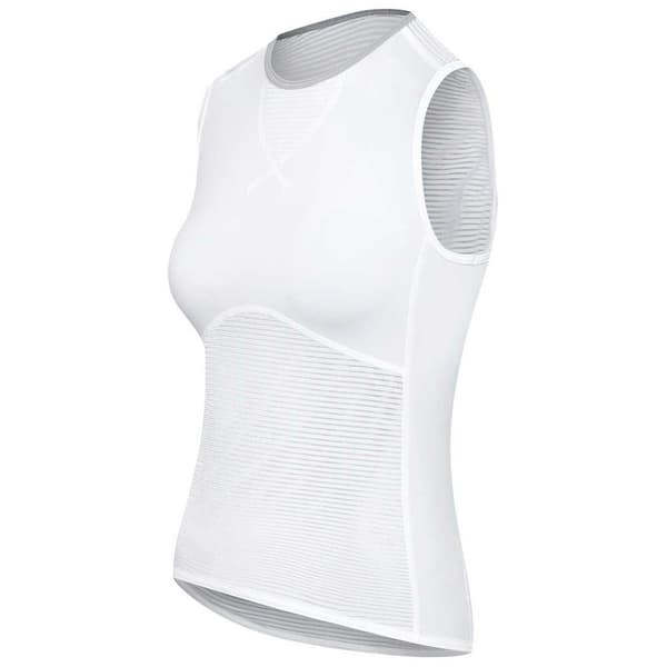CafÉ Du Cycliste Cecilia Ærmeløs Baselayer Hvid XL Kvinde