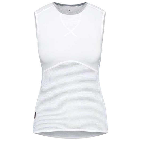 CafÉ Du Cycliste Cecilia Ærmeløs Baselayer Hvid XL Kvinde