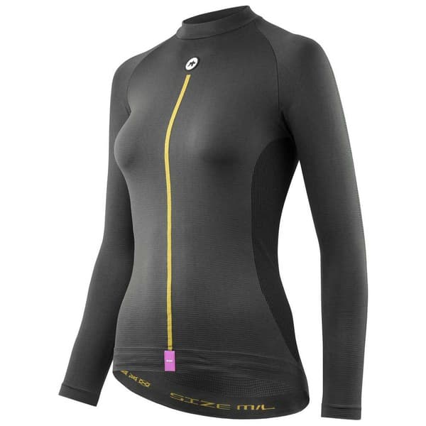 Assos 2/3 P1 Langærmet Baselayer Grå 0 Kvinde