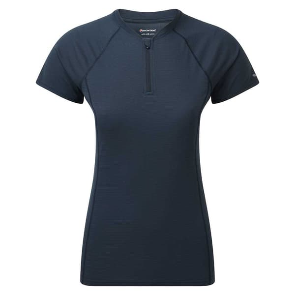 Montane D Dart Nano Kortärmad Baslager Blå XL Kvinna