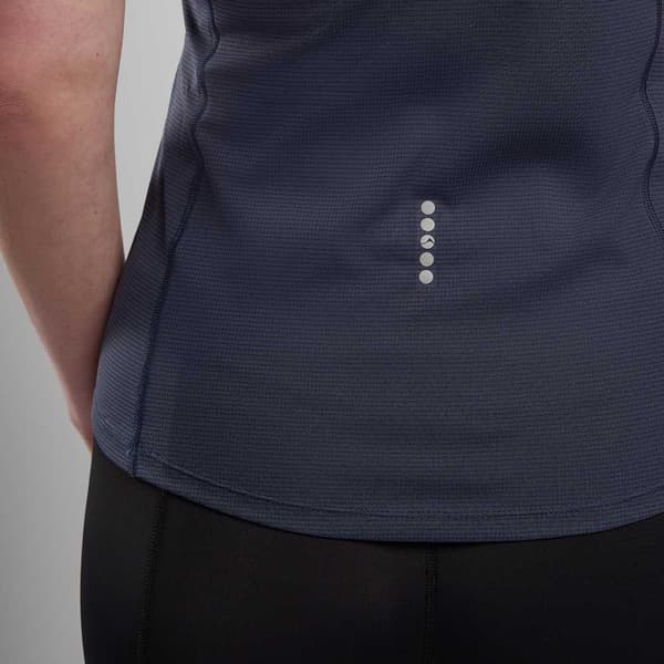 Montane D Dart Nano Kortärmad Baslager Blå XL Kvinna