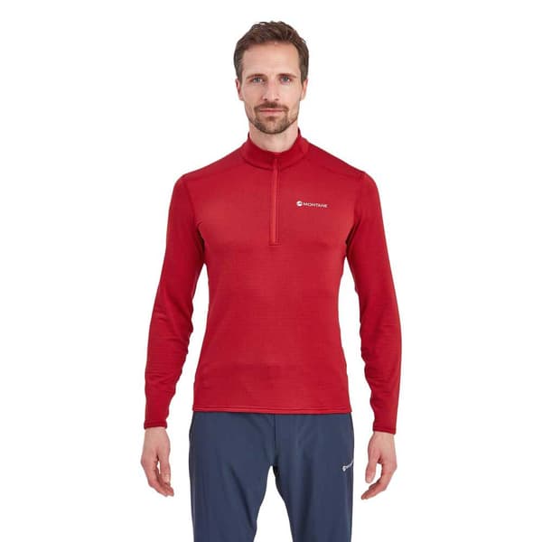 Montane Protium Lite Pitkähihainen Aluspaita Punainen L Mies