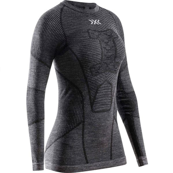 X-bionic Symbio Merino Langærmet Baselayer Grå S Kvinde