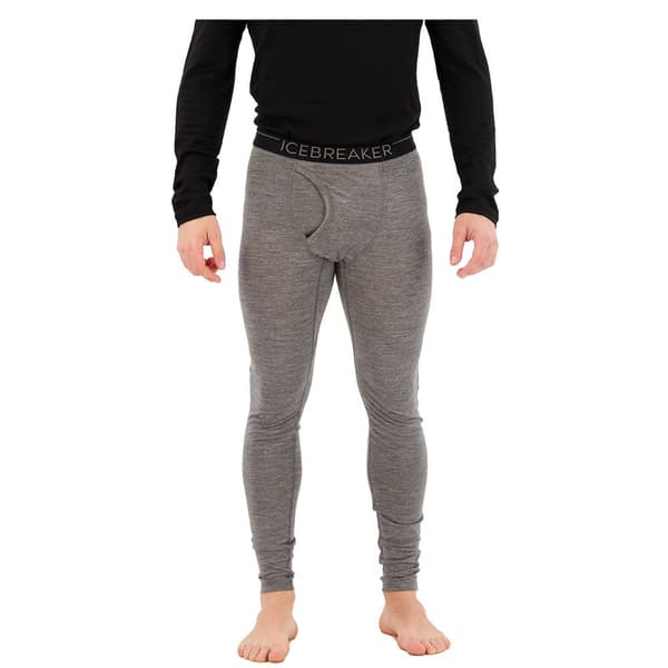 Icebreaker 197 Oasis Fly Merino Baselagbukser Grå 2XL Mand
